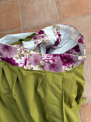 Traje de Flamenca con mantoncillo de Pepa Garrido