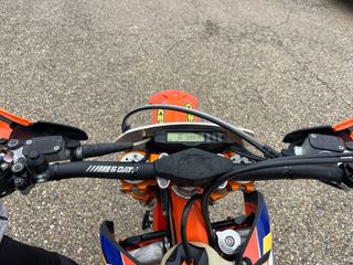 KTM EXC-F 350 Enduro Moto Naranja/Blanca