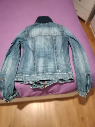 Cazadora vaquera azul