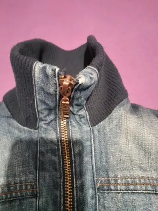 Cazadora vaquera azul