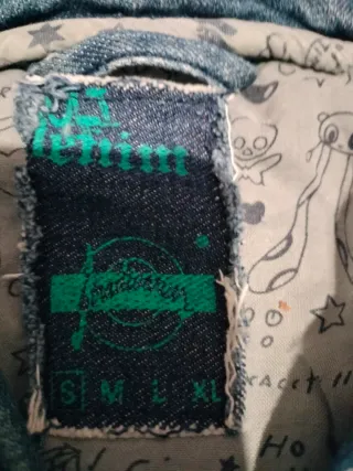 Cazadora vaquera azul