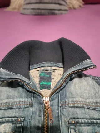 Cazadora vaquera azul