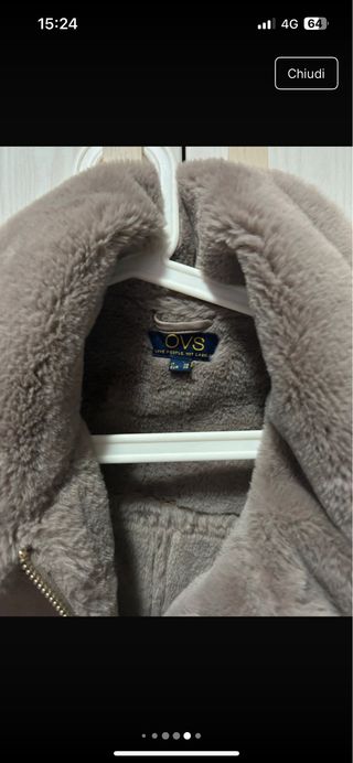 Giacca OVS sherpa donna Tg. XS