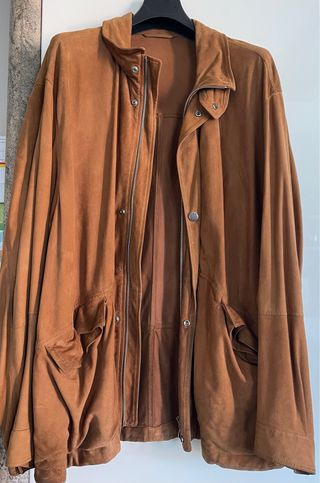 Giacca scamosciata uomo Tg 52