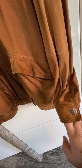 Giacca scamosciata uomo Tg 52