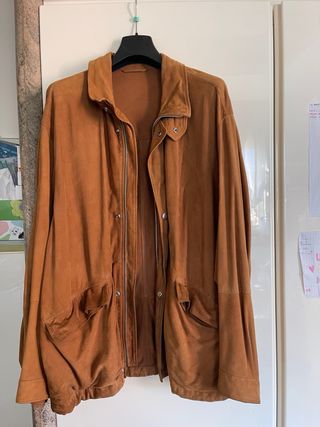 Giacca scamosciata uomo Tg 52