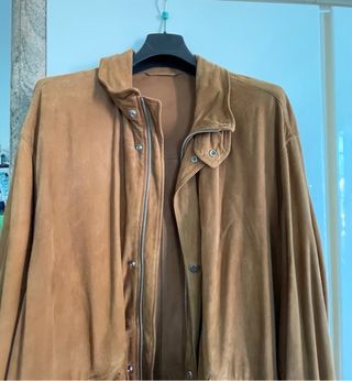 Giacca scamosciata uomo Tg 52