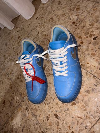 Nike Air Force 1 Off-White Blu