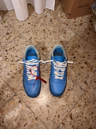 Nike Air Force 1 Off-White Blu