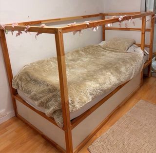 Cama alta IKEA Kura 90x200 cm