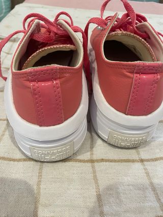 Converse originales plataforma rosa talla 37.5