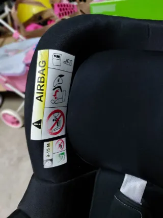 Silla Coche Britax Römer Negra