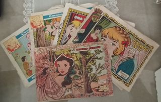 5 Cuentos-Tebeos de niñas antiguos (TBO01)