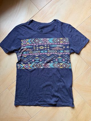 Camiseta manga corta estampada