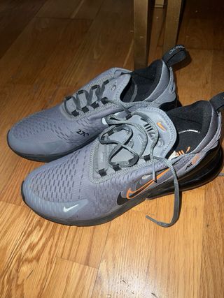 Zapatillas Nike Air Max 270 Gris Naranja