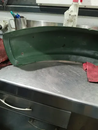 Guardabarros Delantero Yamaha XT 350 Verde