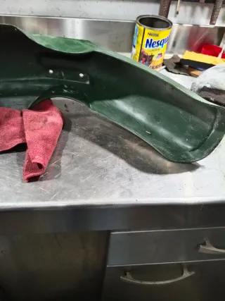 Guardabarros Delantero Yamaha XT 350 Verde