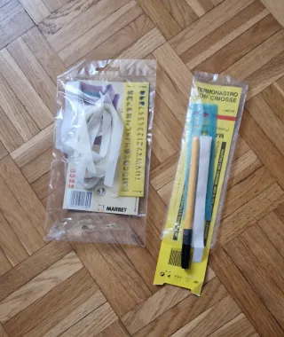 2 Set Marca Biancheria Termoadesivi