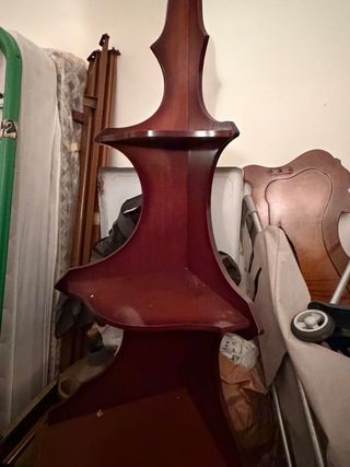 Mueble esquinero de madera