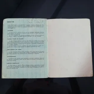Libreta Caja Postal Ahorros 1956-1975 Tánger
