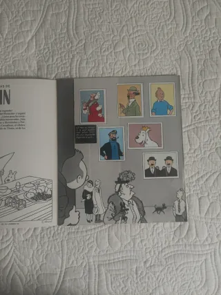 Álbum cromos Tintín Panini COMPLETO