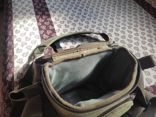 Mochila/Bandolera Cámara Fotos Tenana Verde