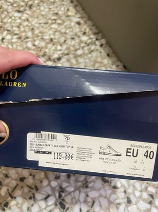 Tenis Polo Ralph Lauren Blancos