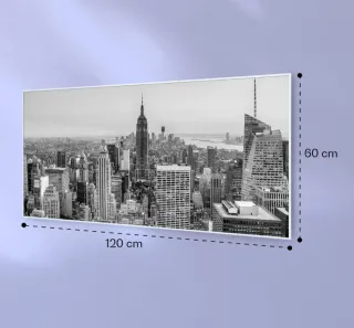 Cuadro New York infrarrojo