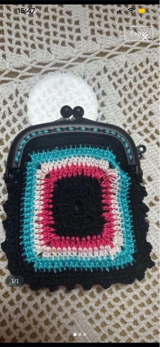 Monedero hecho a mano