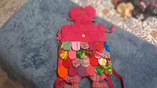 Mochila buho patchwork multicolor