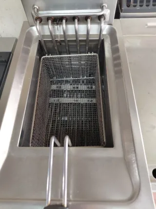 Freidora industrial acero inoxidable