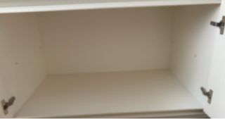 Armario colgante blanco 2 puertas
