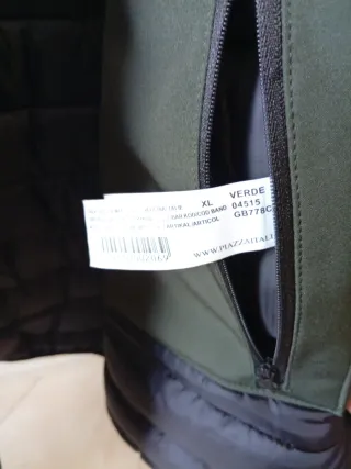 Giubbotto Uomo Piazza Italia Verde XL