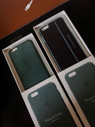 2 Cover iPhone 6 Originali Apple + Piquadro