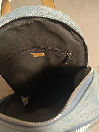 Mochila vaquera patchwork