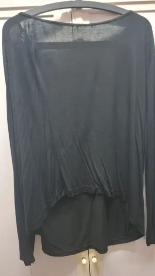 Blusa Boho Encaje Negro