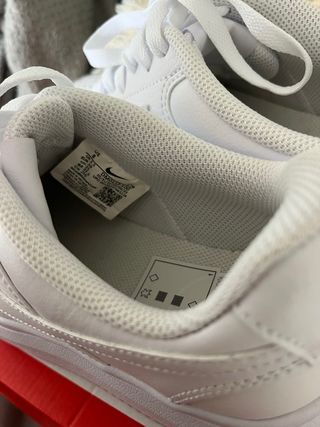 Zapatillas Nike Blancas Plataforma