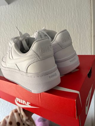 Zapatillas Nike Blancas Plataforma