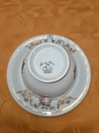 Juego de té y café de porcelana