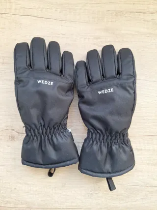 Guantes Wedze Negro Talla 10 Años