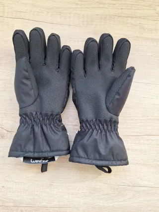 Guantes Wedze Negro Talla 10 Años