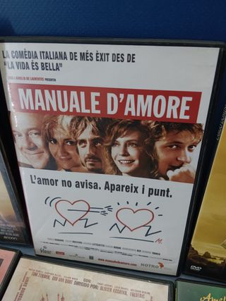 PACK 6 DVDs, películas romanticas