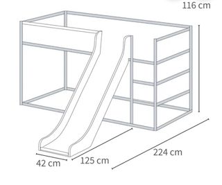 Tobogán IKEA KURA Hack