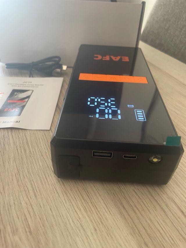 Arrancador Batería Coche/Moto etc.+ Bomba d Aire