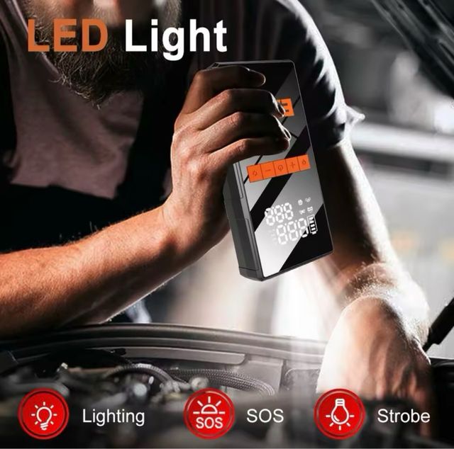 Arrancador Batería Coche/Moto etc.+ Bomba d Aire