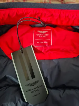 Chaleco pluma Hackett Aston Martin nuevo talla L