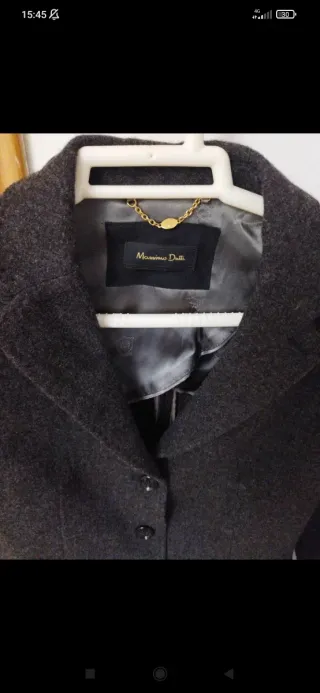 Chaqueta americana Massimo Dutti gris