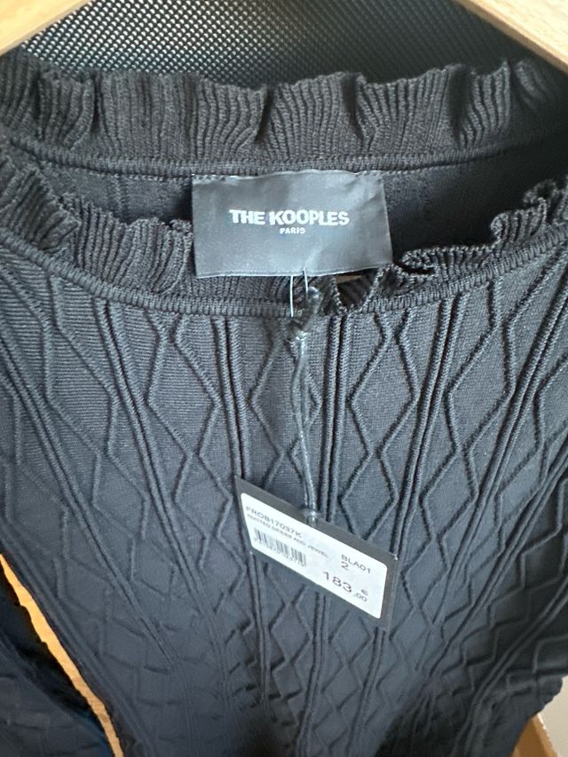 Vestido The Kooples negro sin estrenar Talla 2