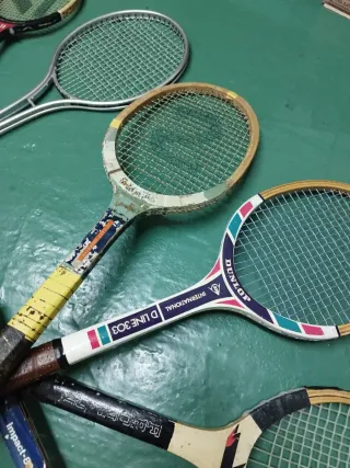 Lote Raquetas Antiguas