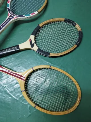 Lote Raquetas Antiguas